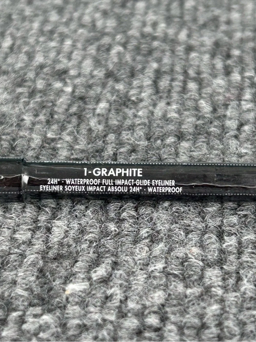 Make Up For Ever Aqua Resist Color Pencil 01 GRAPHITE Eyeliner Travel Size .2g